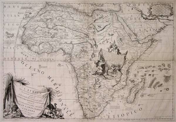 L’Africa divisa nelle sue parti secondo le più moderne, relationi …