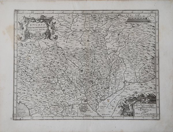 Ducato del Monferrato con parte del Piemonte