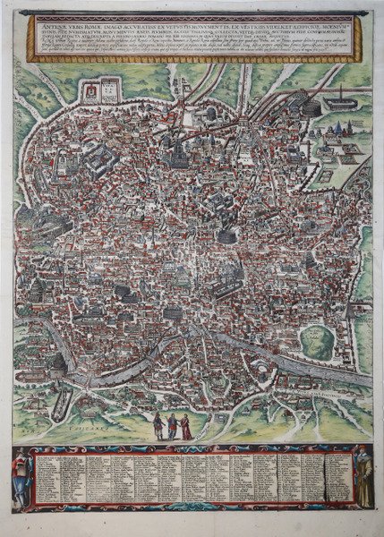 Antiqua Urbis Roma Imago Accuratissima…