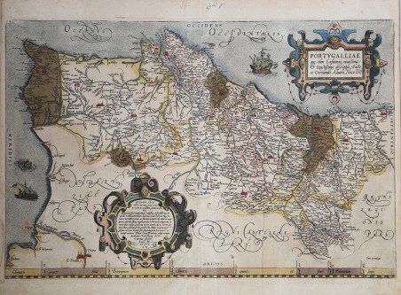 Portugalliae que olim Lusitania novissima.