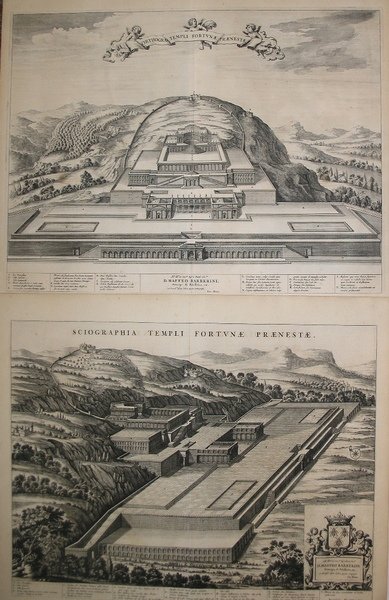 Ortographia Templi Fortunae Praenestae/Sciographia Templi Fortunae Praenestae