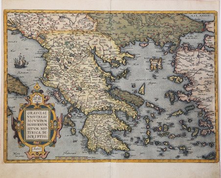 Graeciae Universae secundum hodiernum situm neoterica descriptio