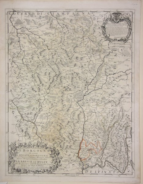 Governo Generale di Borgogna che contiene il Ducato di Borgogna …