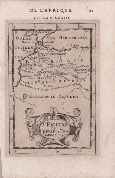 L'Empire du Cherif de Fez Maroc Sus & C