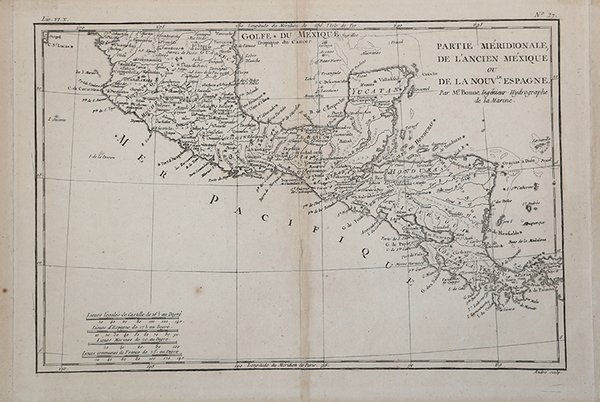 Partie Meridionale de l'Ancien Mexique ou de la Nouv.le Espagne