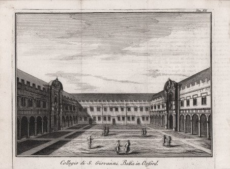 Collegio di S. Giovanni Batta in Oxford