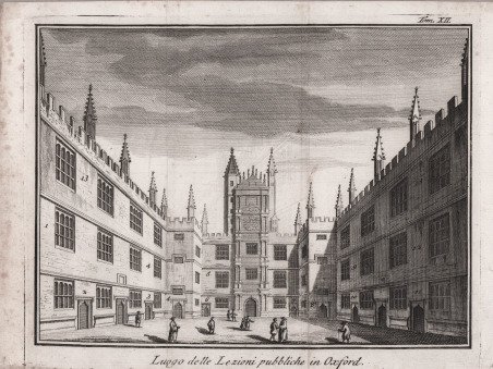 Luogo delle Lezioni pubbliche in Oxford
