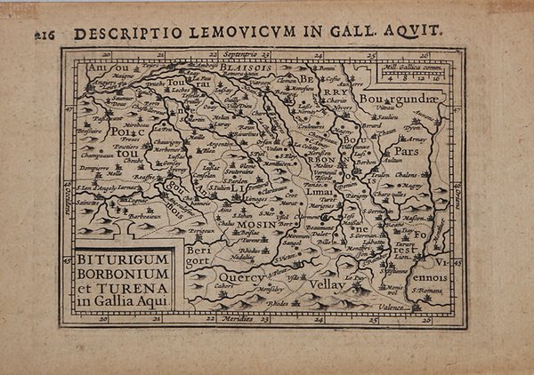 Biturigum Borbonium et Turena in Gallia Aqui.