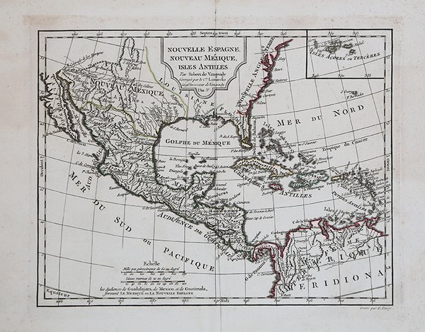 Nouvelle Espagne, Nouveau Méxique, Isles Antilles