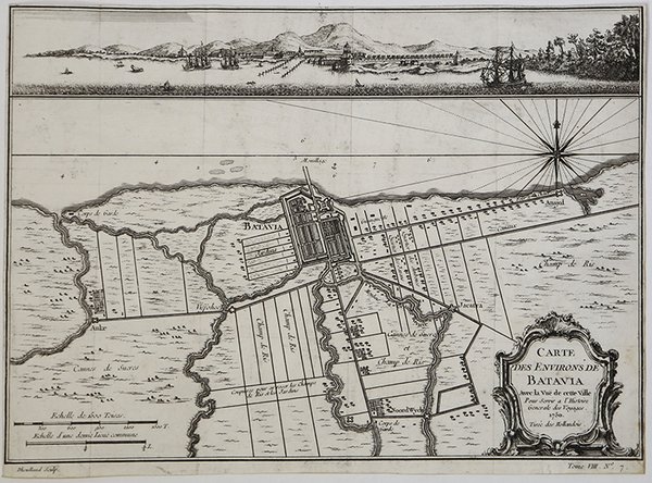 Carte des Environs de Batavia | Immagine principale