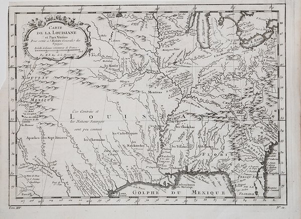 Carte de la Louisiane et Pays Voisins | Immagine principale