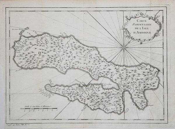 Carte Particuliere de l'Isle d'Amboine