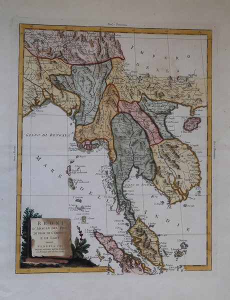Regni D'Aracan del Pegu, di Siam, di Camboge e di …