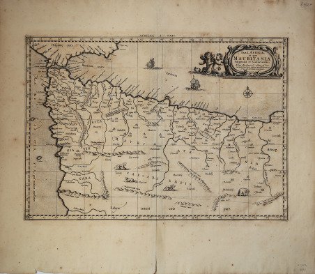 Tab.I Africae, in qua Mauritania Tingitana et Caesariensis…