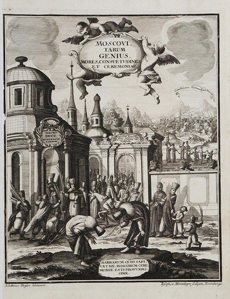Moscovitarum Genius,Mores, Consuetudines et Ceremoniae