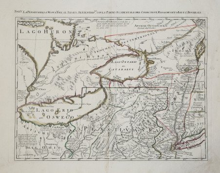 Fogl.V La Pensilvania, La Nuova York, Il Jersey Settentrio.le, con …