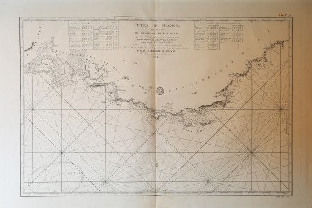 Cotes de France départements des Bouches du Rhone et du …
