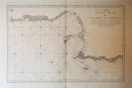 Carte de la Cote et des Iles des environs de …