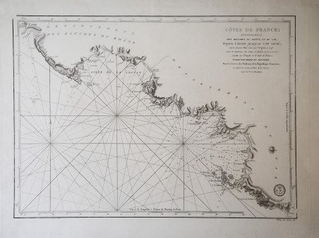 Cotes de France: Départemens des Bouches du Rhone et du …