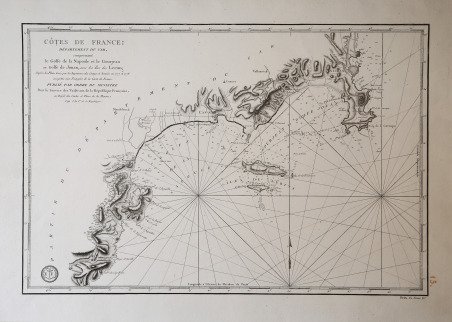 Cotes de France: Département du Var, comprendent le Golf de …