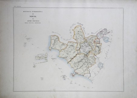 Provincia Ecclesiastica di Siena ed altre Diocesi nella Toscana Superiore