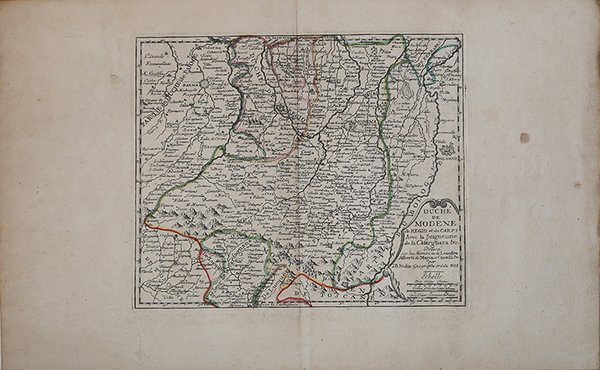 Duché de Modene de Regio et de Carpi avec la …