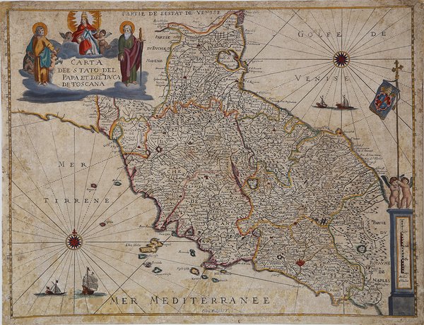 Carta del Stato del Papa et del Gra. Duca di …
