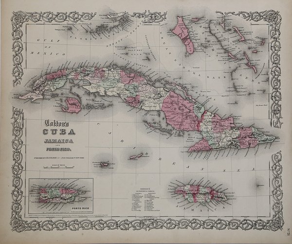 Cuba Jamaica and Porto Rico