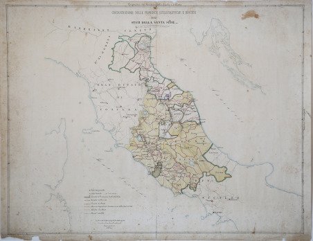 Circoscrizione delle Province Ecclesiastiche e Diocesi negli Stati della Santa …