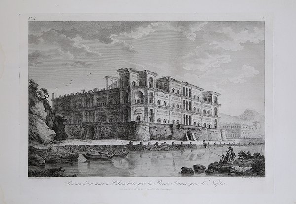 Ruines d’un ancien Palais bati par la Reine Jeanne prés …