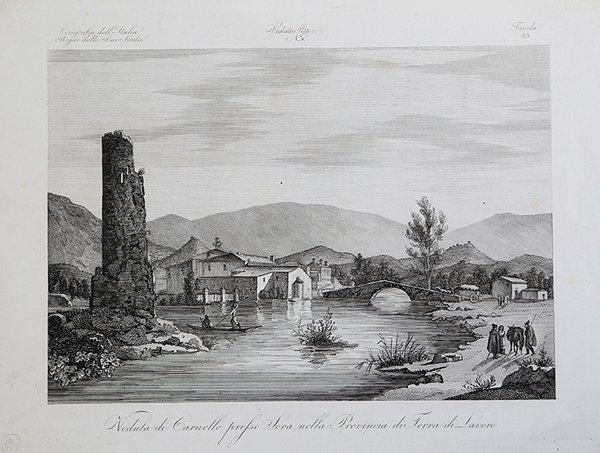 Veduta di Carnello presso Sora nella Provincia di Terra di …
