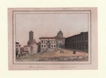 Place d'Arezzo / Marktplatz zu Arezzo