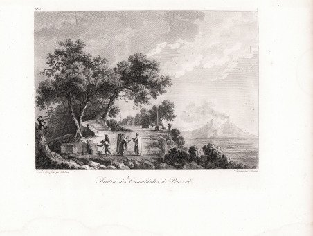 Jardin des Camaldules, à Pouzzol