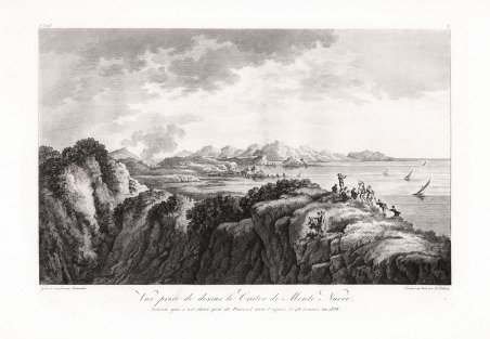 Vue prise de dessous le Crater de Monte Nuovo….