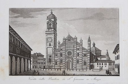 Veduta della Basilica di S.Giovanni in Monza