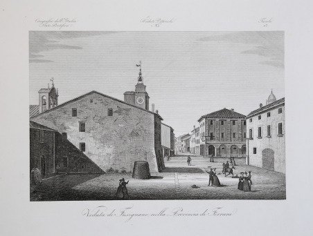 Veduta di Fusignano nella provincia di Ferrara