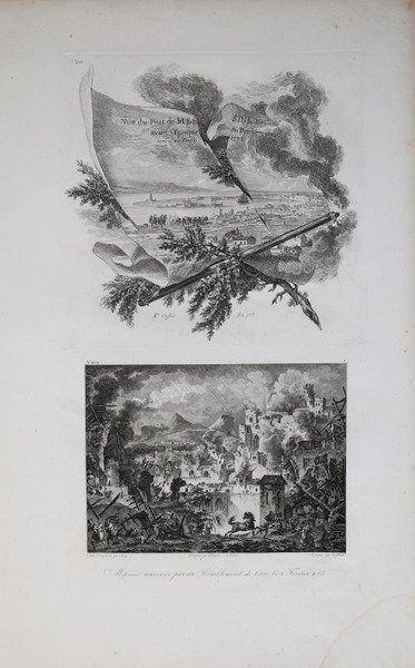 Vue de Port de Messine avant l’Epoque du Tremblement Arrié …