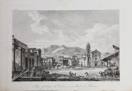 Place pubblique de Carini a 18 Milles de Palerme