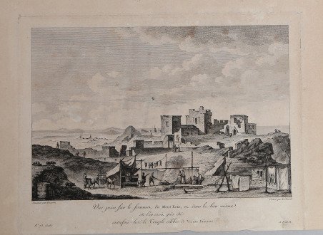 Vue prise suv le sommen du Mont Erix, en dans …