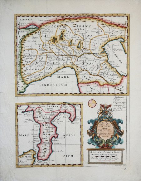 A New Map of Gallia Cisalpina & Graecia Magna