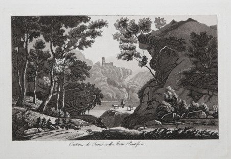 Contorni di Terni nello Stato Pontificio