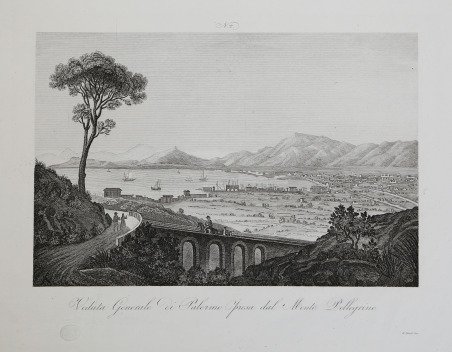Veduta Generale di Palermo presa dal Monte Pellegrino | Immagine principale