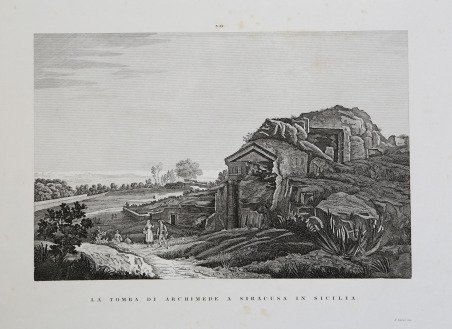 La tomba di Archimede a Siracusa in Sicilia | Immagine principale