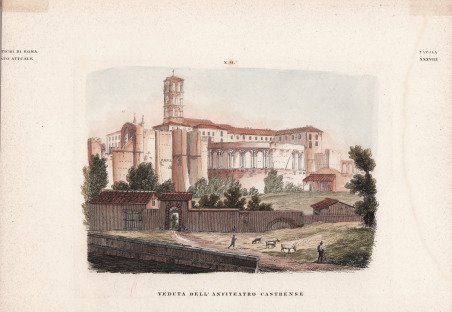 Veduta dell'Anfiteatro Castrense