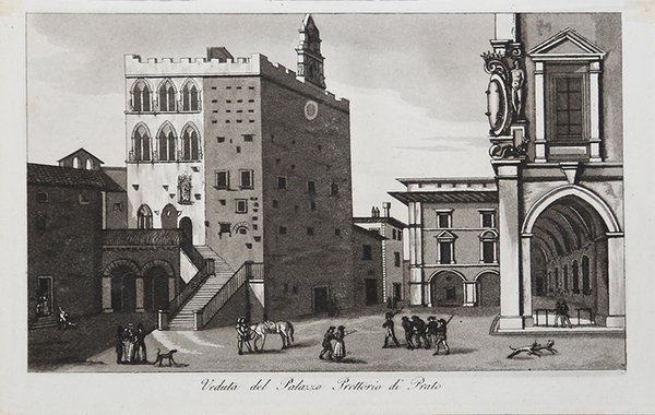 Veduta del Palazzo Prettorio di Prato | Immagine principale