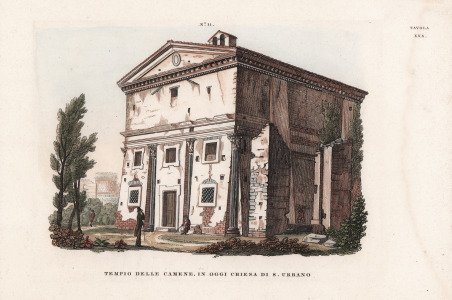 Tempio delle Camene, in oggi chiesa di S. Urbano