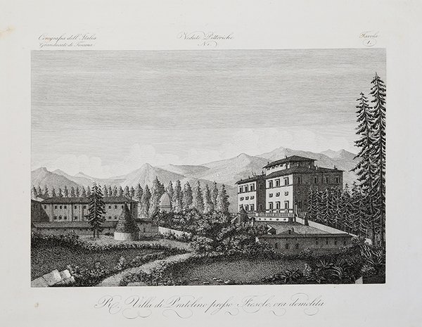 R. Villa di Pratolino presso Fiesole, ora demolita