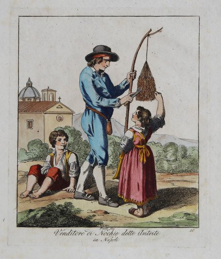 Venditore di Nochie dette Antrite in Napoli