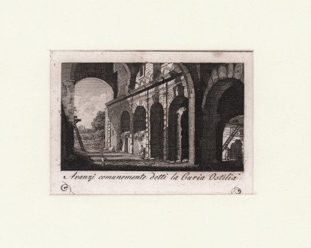 Avanzi comunemente detti la Curia Ostilia