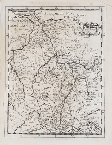 L' Allemaigne Audeca du Rhin